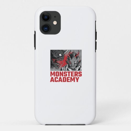 MONSTERS ACADEMY iPhone 11 CASE