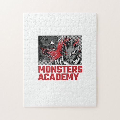 MONSTERS ACADEMY JIGSAW PUZZLE