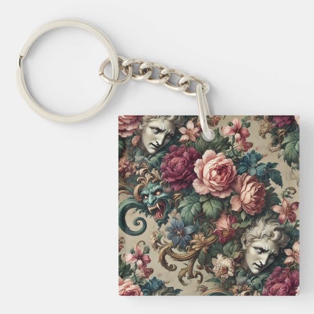 Monsters Amongst Men – Gothic Baroque  Keychain (Front)