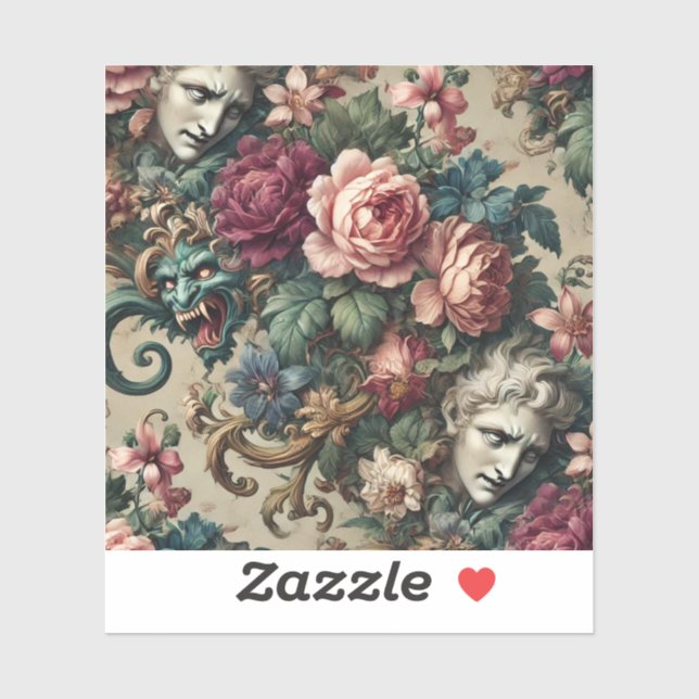 Monsters Amongst Men – Gothic Baroque  Sticker (Sheet)