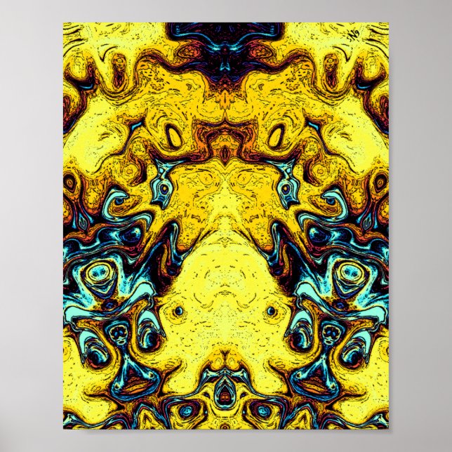 Monsters and gods epic scene poster (Front)