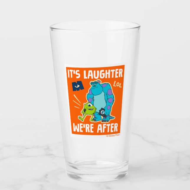 Monsters at Work | It's Laughter We're After Glass (Front)