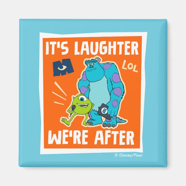 Monsters at Work | It's Laughter We're After Magnet (Front)