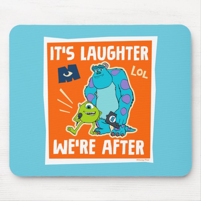 Monsters at Work | It's Laughter We're After Mouse Pad (Front)