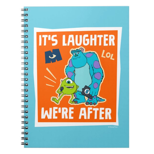 Monsters at Work | It's Laughter We're After Notebook (Front)