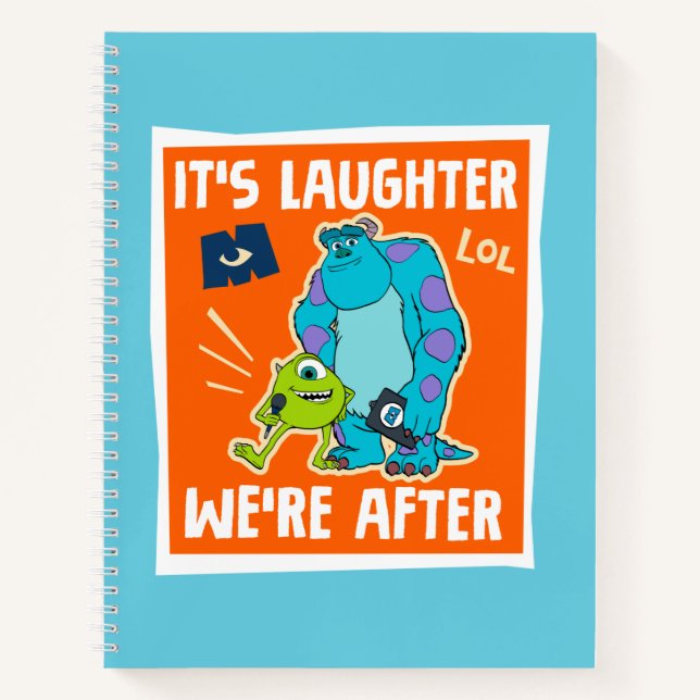 Monsters at Work | It's Laughter We're After Notebook (Front)