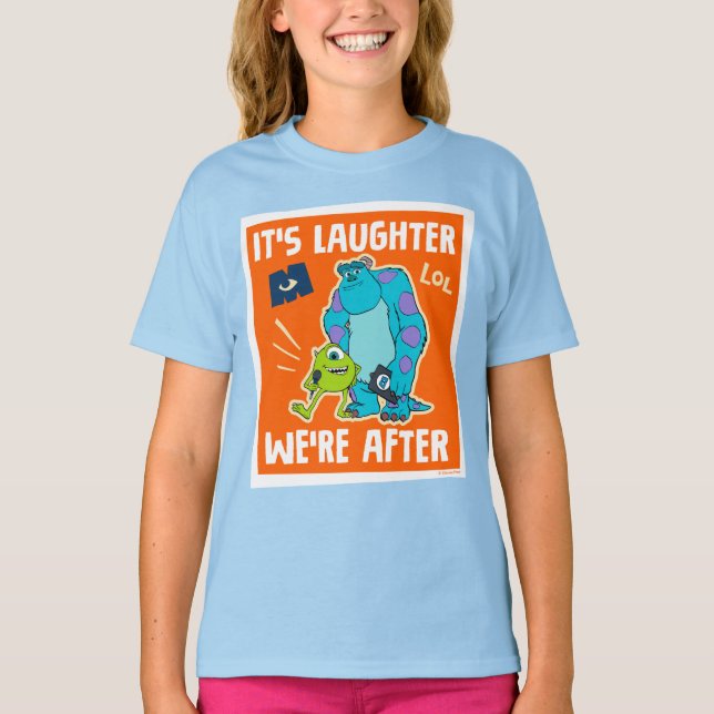 Monsters at Work | It's Laughter We're After T-Shirt (Front)