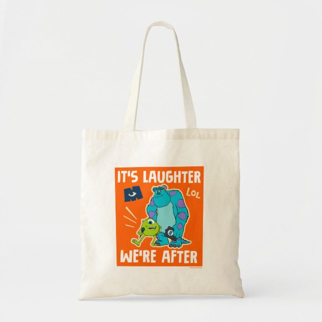 Monsters at Work | It's Laughter We're After Tote Bag (Front)