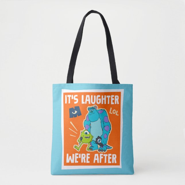 Monsters at Work | It's Laughter We're After Tote Bag (Front)