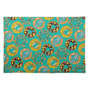 Monsters at Work Krispy Screams Cloth Placemat