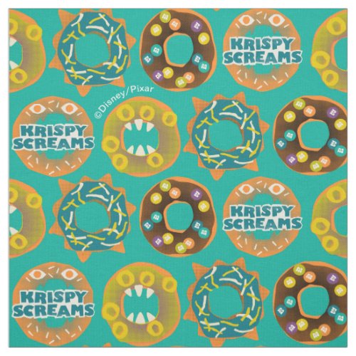 Monsters at Work  Krispy Screams Fabric