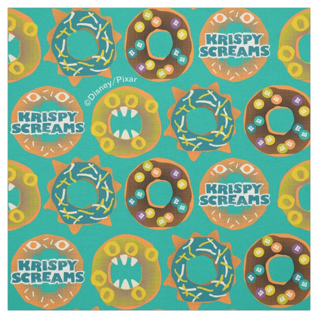 Monsters at Work | Krispy Screams Fabric (Swatch)