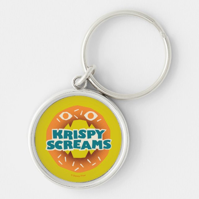 Monsters at Work | Krispy Screams Keychain (Front)