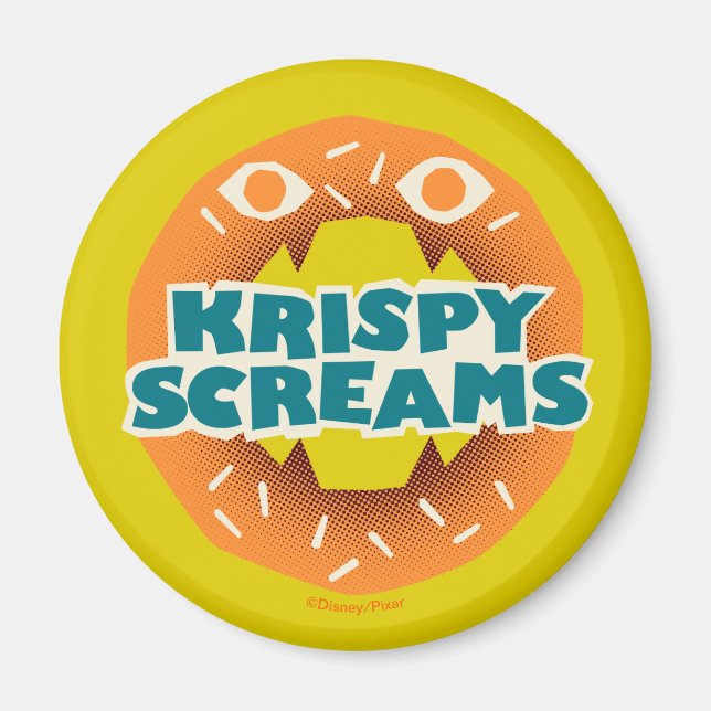 Monsters at Work | Krispy Screams Magnet (Front)