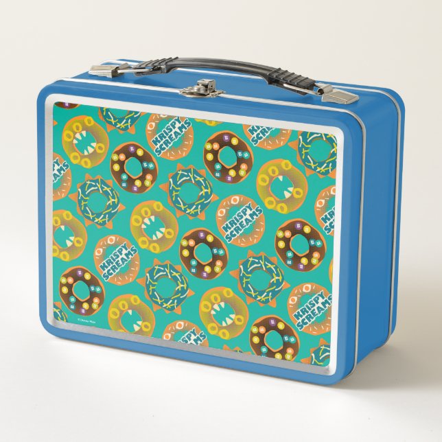 Monsters at Work | Krispy Screams Metal Lunch Box (Front)