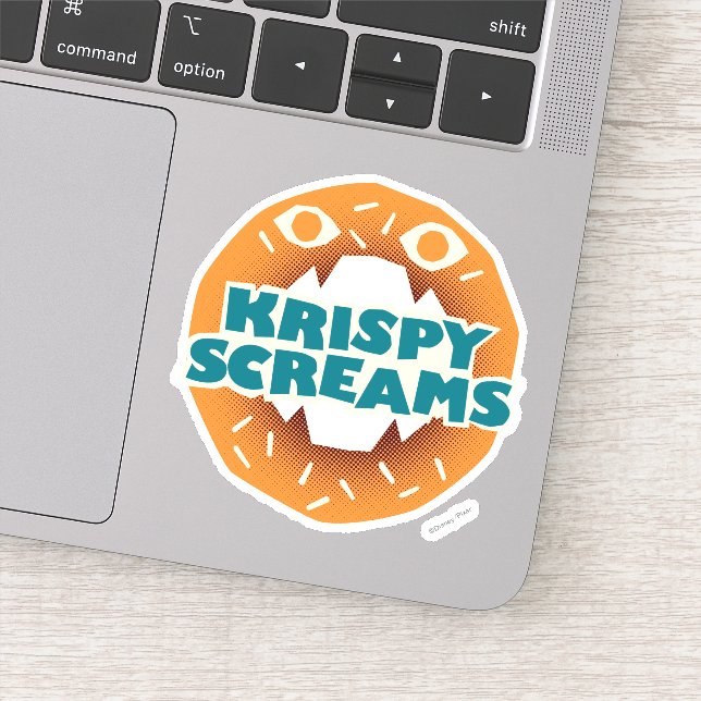 Monsters at Work | Krispy Screams Sticker (Detail)