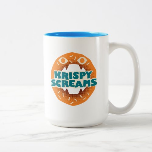 Monsters at Work  Krispy Screams Two_Tone Coffee Mug