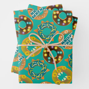 Monsters at Work   Krispy Screams Wrapping Paper Sheets