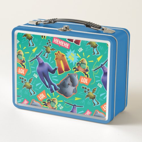 Monsters at Work  MIFT Laughter Pattern Metal Lunch Box