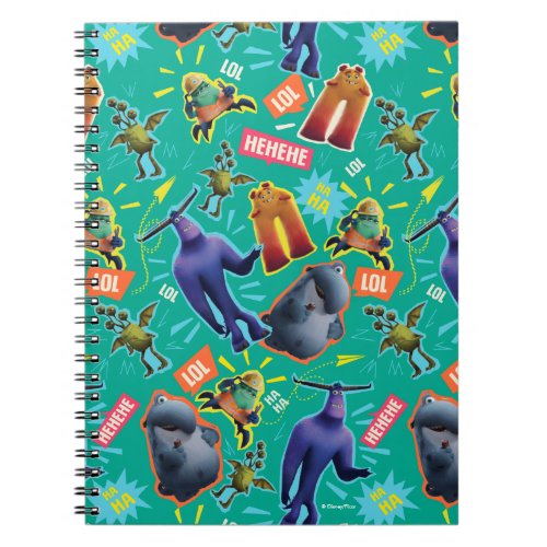 Monsters at Work  MIFT Laughter Pattern Notebook