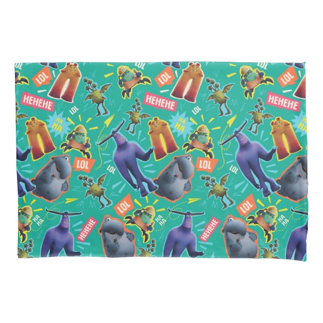 Monsters at Work | MIFT Laughter Pattern Pillow Case (Front)