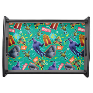 Monsters at Work MIFT Laughter Pattern Serving Tray