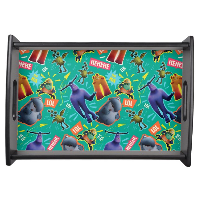 Monsters at Work | MIFT Laughter Pattern Serving Tray (Front)