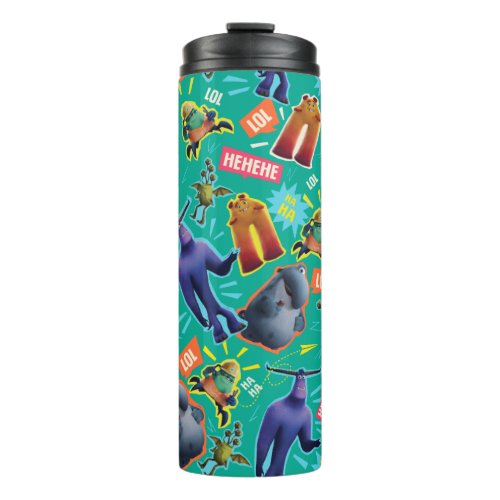 Monsters at Work  MIFT Laughter Pattern Thermal Tumbler