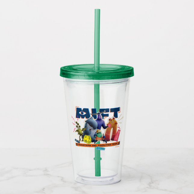 Monsters at Work | Monsters Inc. Facility Team Acrylic Tumbler (Front)
