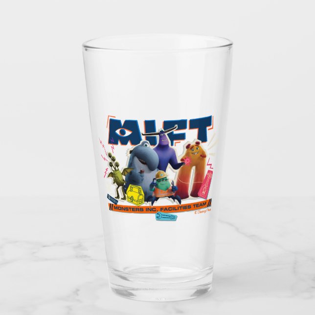 Monsters at Work | Monsters Inc. Facility Team Glass (Front)