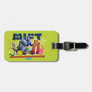 Monsters at Work Monsters Inc. Facility Team Luggage Tag