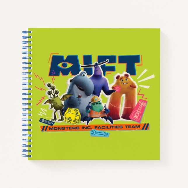 Monsters at Work | Monsters Inc. Facility Team Notebook (Front)