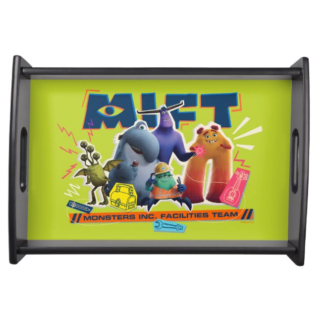 Monsters at Work | Monsters Inc. Facility Team Serving Tray (Front)