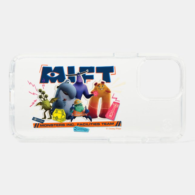 Monsters at Work | Monsters Inc. Facility Team Speck iPhone 12 Case (Front Horizontal)