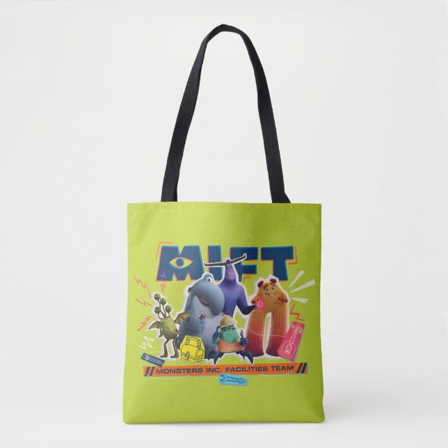 Monsters at Work | Monsters Inc. Facility Team Tote Bag (Front)