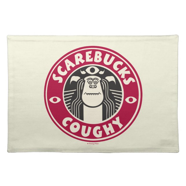 Monsters at Work | Scarebucks Coughy Cloth Placemat (Front)