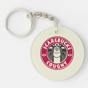 Monsters at Work Scarebucks Coughy Keychain