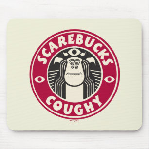 Monsters at Work Scarebucks Coughy Mouse Pad