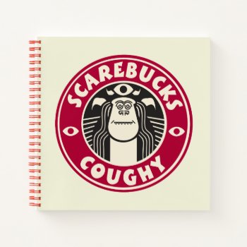 Monsters At Work | Scarebucks Coughy Notebook by disneypixarmonsters at Zazzle