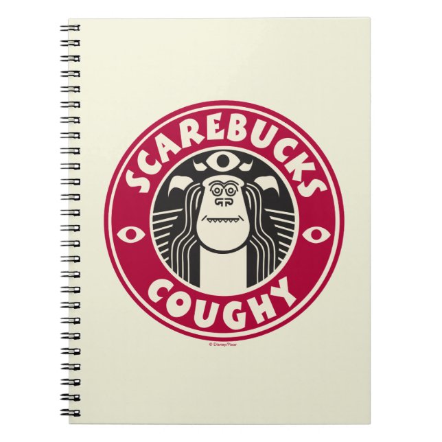 Monsters at Work | Scarebucks Coughy Notebook (Front)