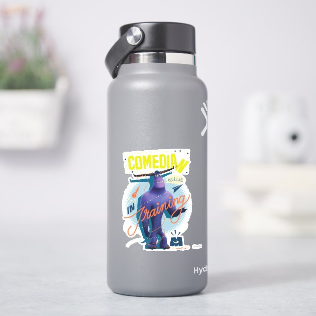 Monsters at Work | Tylor - Comedian in Training Sticker (HydroFlask)