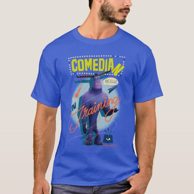 Monsters at Work | Tylor - Comedian in Training T-Shirt (Front)