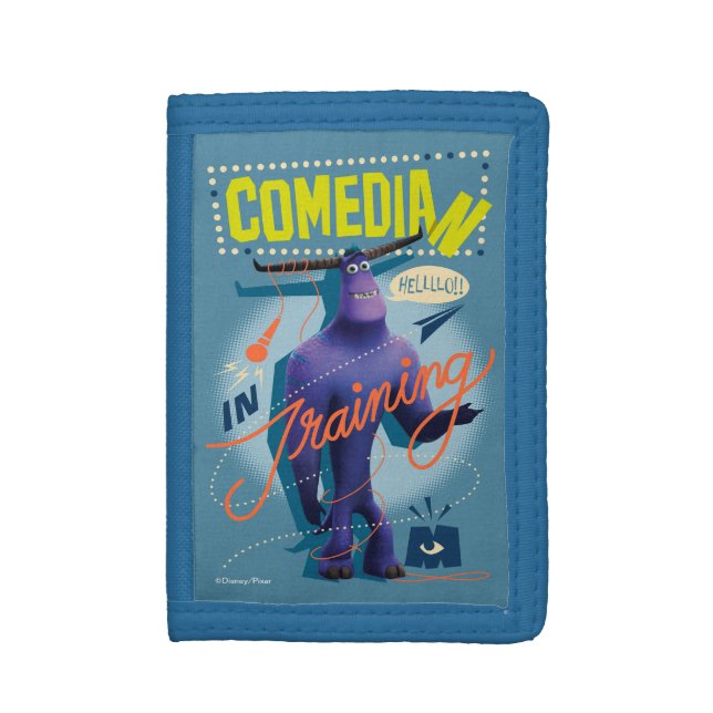 Monsters at Work | Tylor - Comedian in Training Trifold Wallet (Front Vertical)