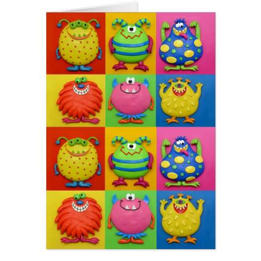 Monsters Cards (Front)