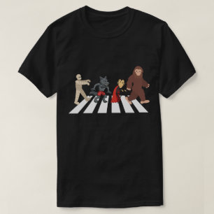 Monsters crossing Abbey Road T-Shirt