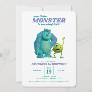 Monsters Birthday Invitation ubicaciondepersonas cdmx gob mx