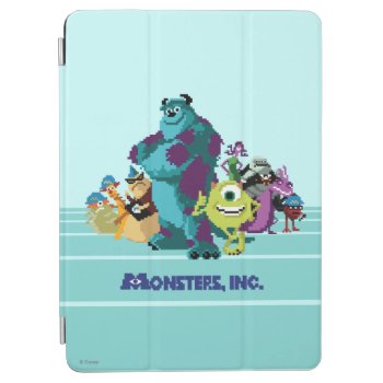 Monsters Inc 8bit Mike  Sully  And The Gang Ipad Air Cover by disneypixarmonsters at Zazzle