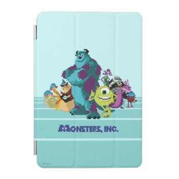 Monsters Inc 8bit Mike  Sully  And The Gang Ipad Mini Cover by disneypixarmonsters at Zazzle