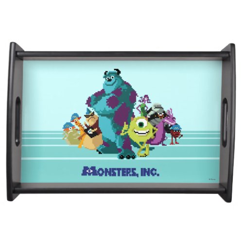 Monsters Inc 8Bit Mike Sully and the Gang Serving Tray