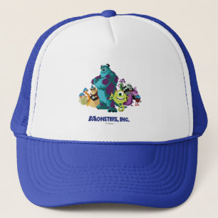 Monsters Inc 8Bit Mike, Sully, and the Gang Trucker Hat